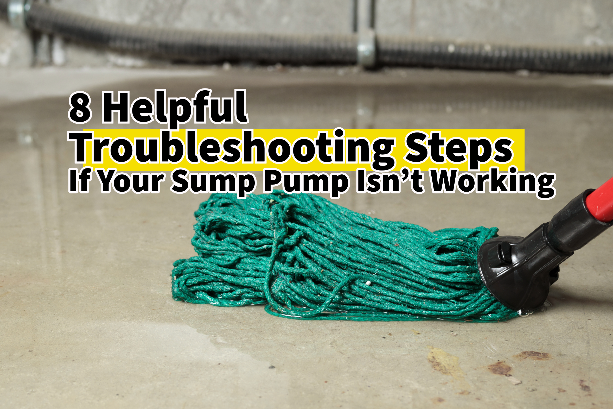 A homeowner’s guide to troubleshooting a malfunctioning sump pump. Plumbing and drain services in Miamisburg, Ohio.