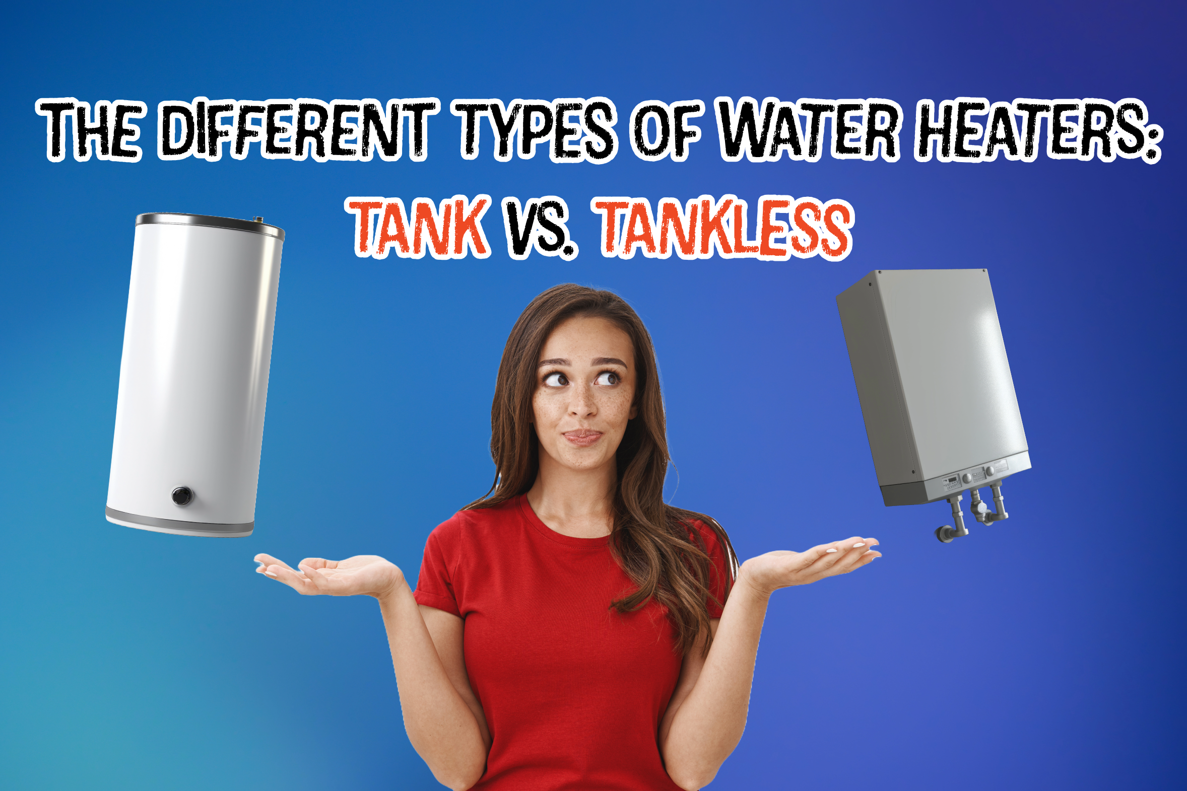 Miamisburg, Ohio plumbing blog on the differences between tank and tankless water heaters.